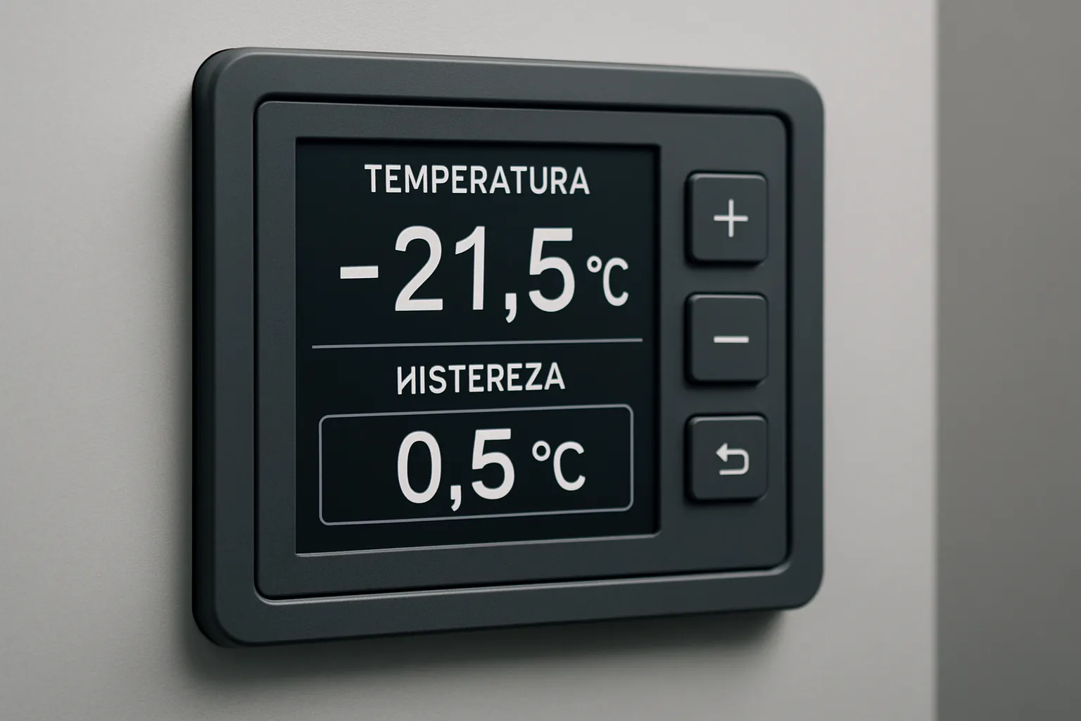 Panel sterujący histerezą temperatury systemu grzewczego