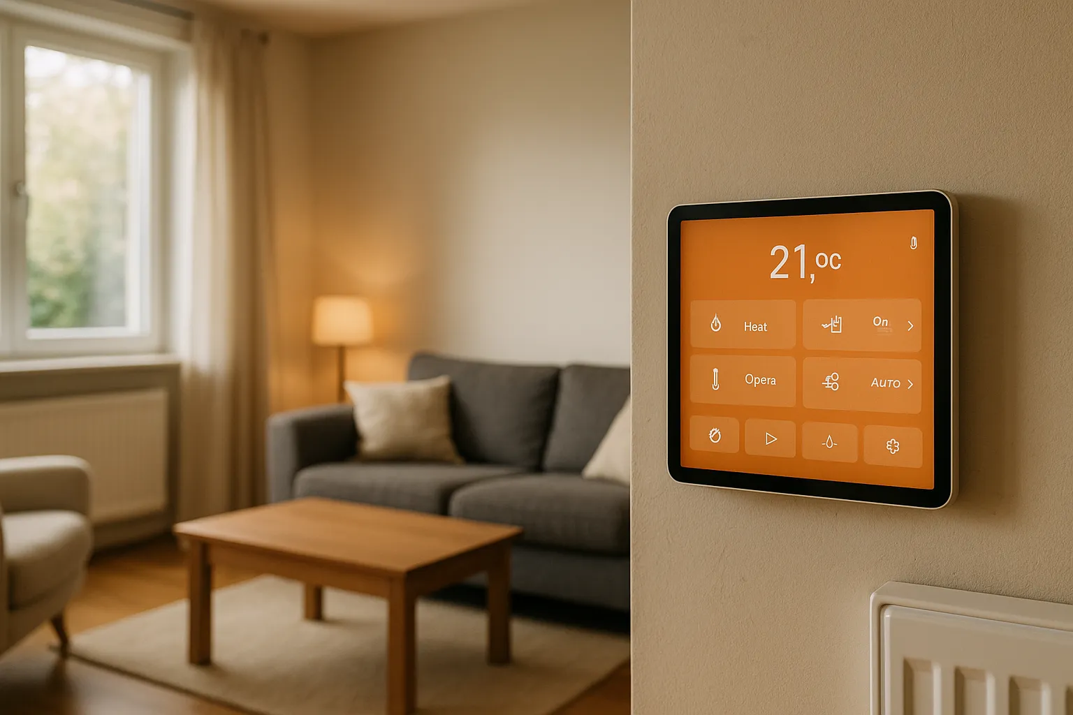 displaying data on a heating system interface — Na co zwrócić uwagę przy zdalnym monitorowaniu ogrzewania podczas wyjaz…